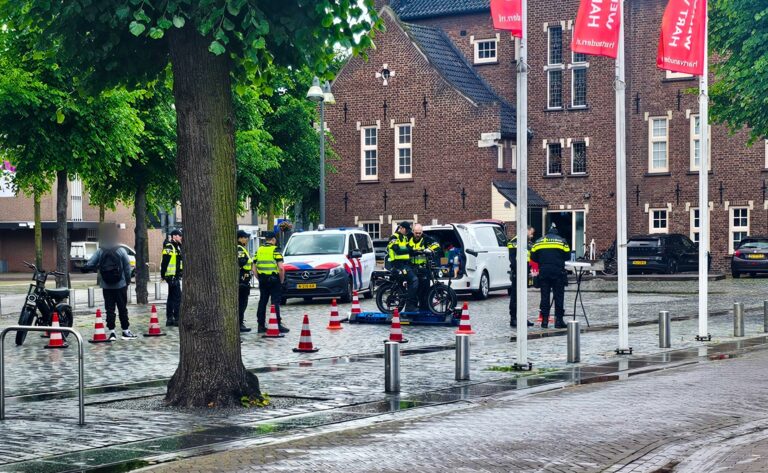 Fatbikecontrole in centrum Uden