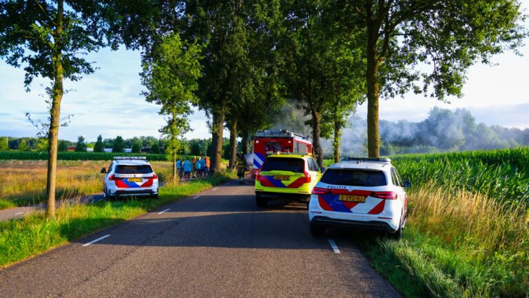 Twee doden bij zeer ernstig ongeval met brand in Zeeland (N.Br.)