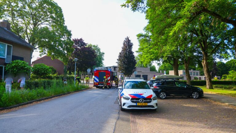 Brandweer uitgerukt voor meterkast in brand