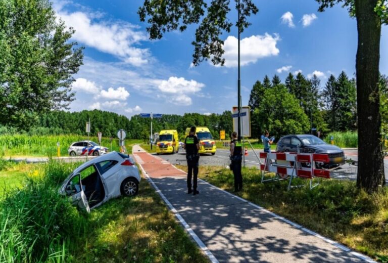 Twee gewonden na aanrijding in Sint-Oedenrode