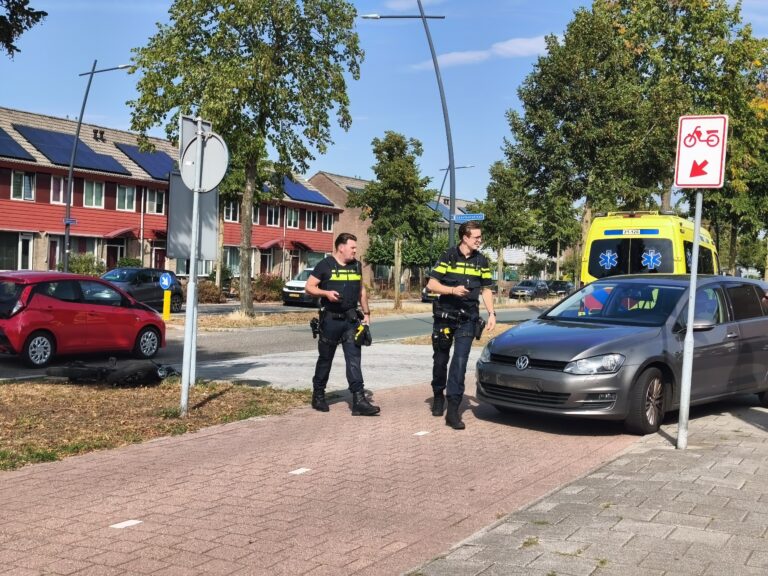 Fatbiker gewond na aanrijding in Uden