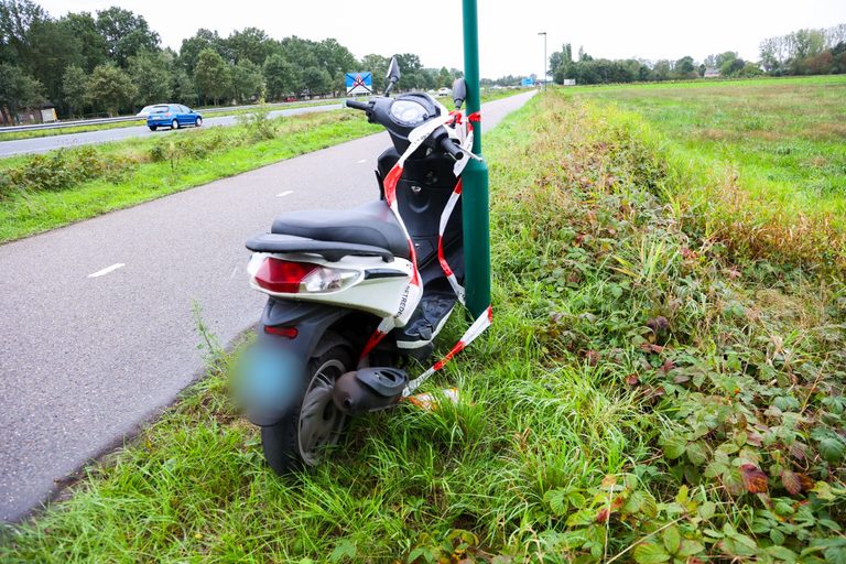 Scooterrijder aangehouden na aanrijding met fatbiker