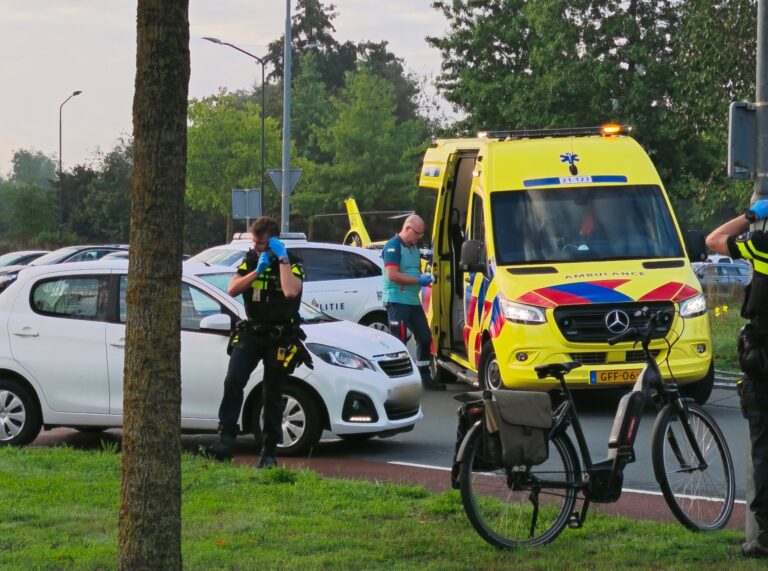 Traumateam ingezet bij aanrijding in Uden