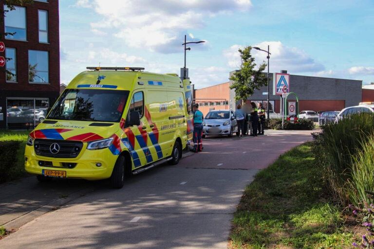 Wederom aanrijding op rotonde in Heesch